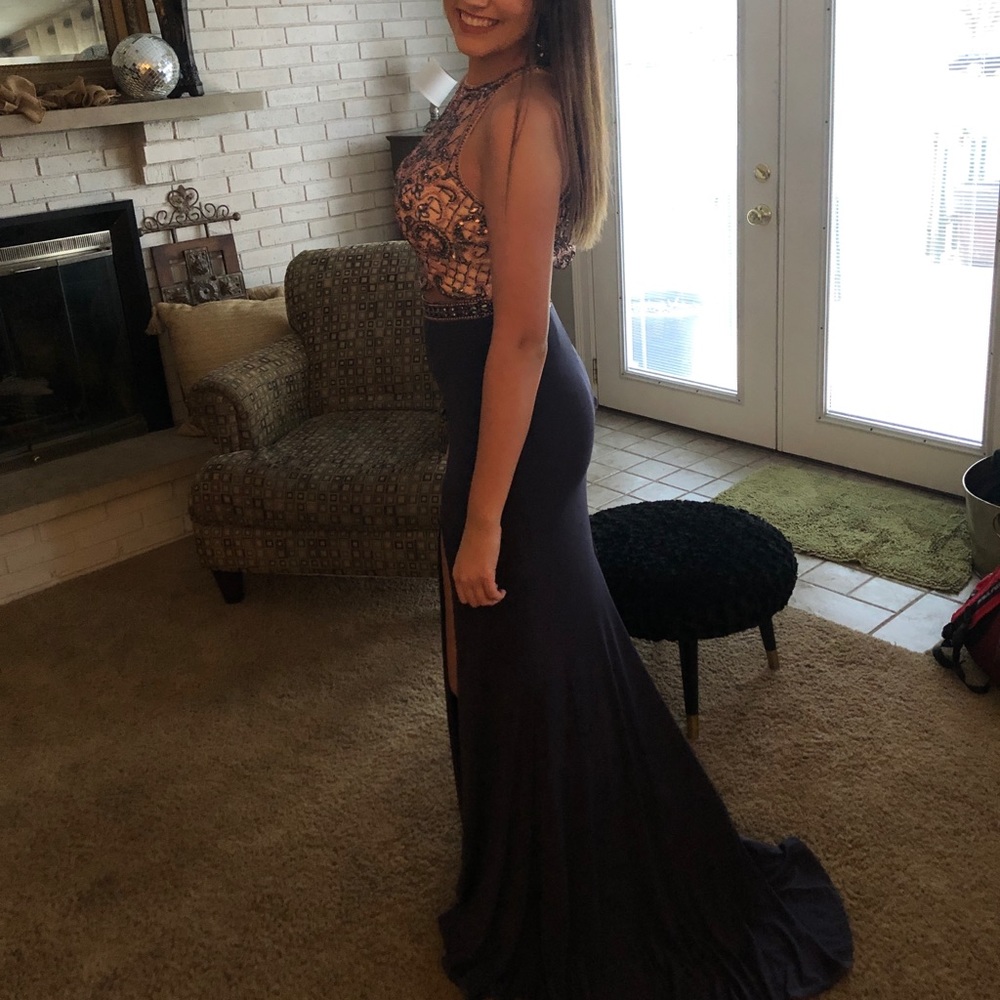 Sherri Hill Two Piece Prom Dress